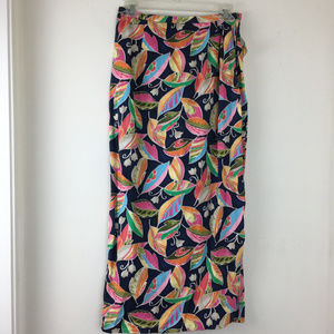 NEW TALBOTS Womens Corduroy Faux Wrap skirt 6P 6